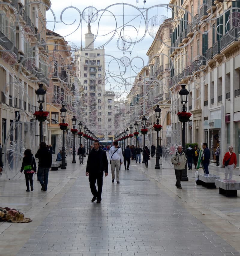 Calle Marqués de Larios Málaga